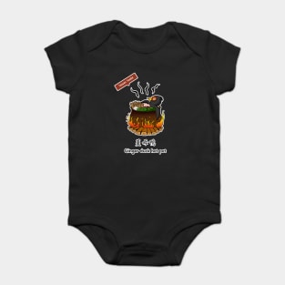 cute Taiwan healthy winter food  _Ginger duck hot pot Baby Bodysuit